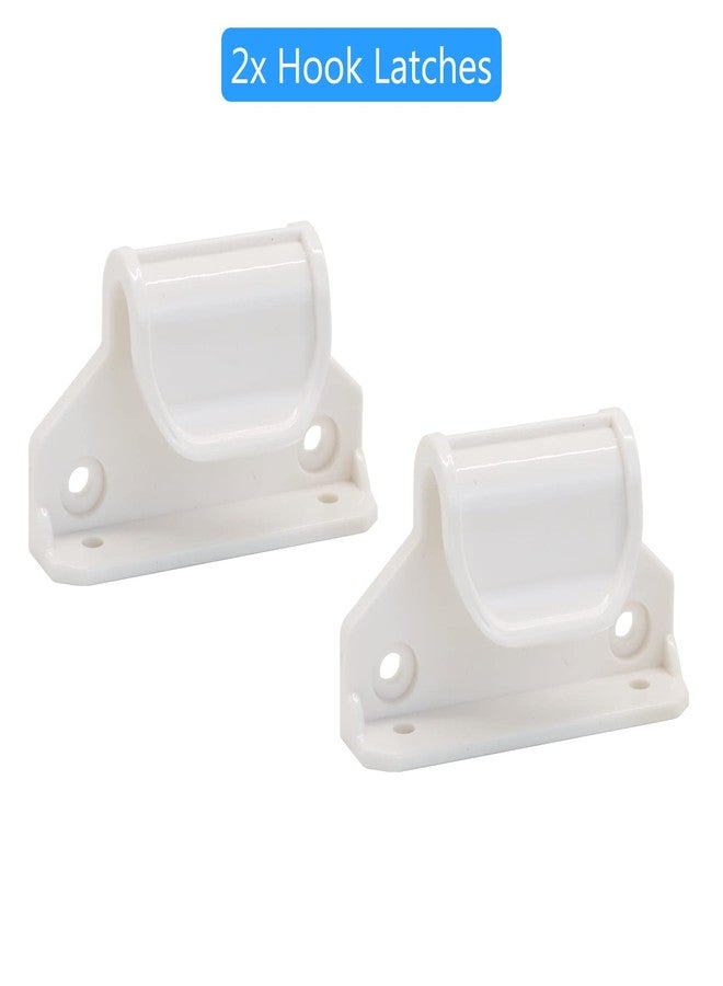 بيترتك قطع غيار بوابة الأطفال الشبكية القابلة للسحب (أبيض) - تركيب بالحفر - مجموعة كاملة من أدوات استبدال بوابة الحيوانات الأليفة القابلة للسحب - مجموعة أدوات بوابة الأطفال القابلة للسحب - متوافقة مع بوابة BETERTEK الشبكية القابلة للسحب - Image 4